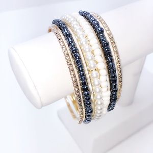 CUTE beaded bangle style bracelets